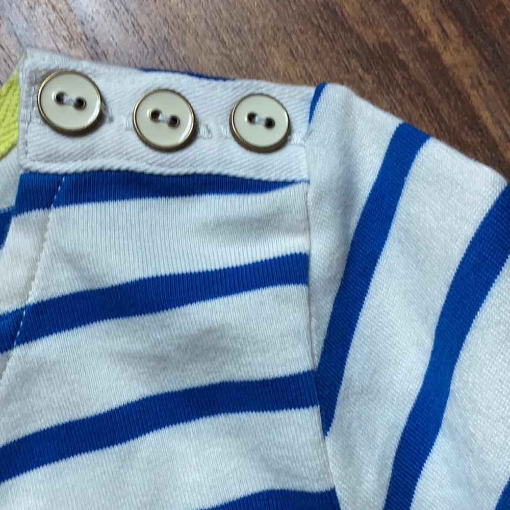 Boden Blue White Stripe Dress w Pockets size 6, 100% cotton. Great condition. ☀️ - Picture 4 of 7